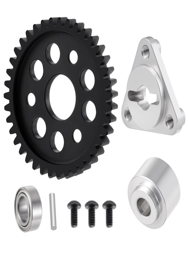 مجموعة تروس LSG Slipper Clutch Eliminator 39T Spur Gear لسيارات التحكم عن بعد 1/8 HPl Savage X 21 25 SS 4.6 ملحقات الترقية (39T) - Image 2